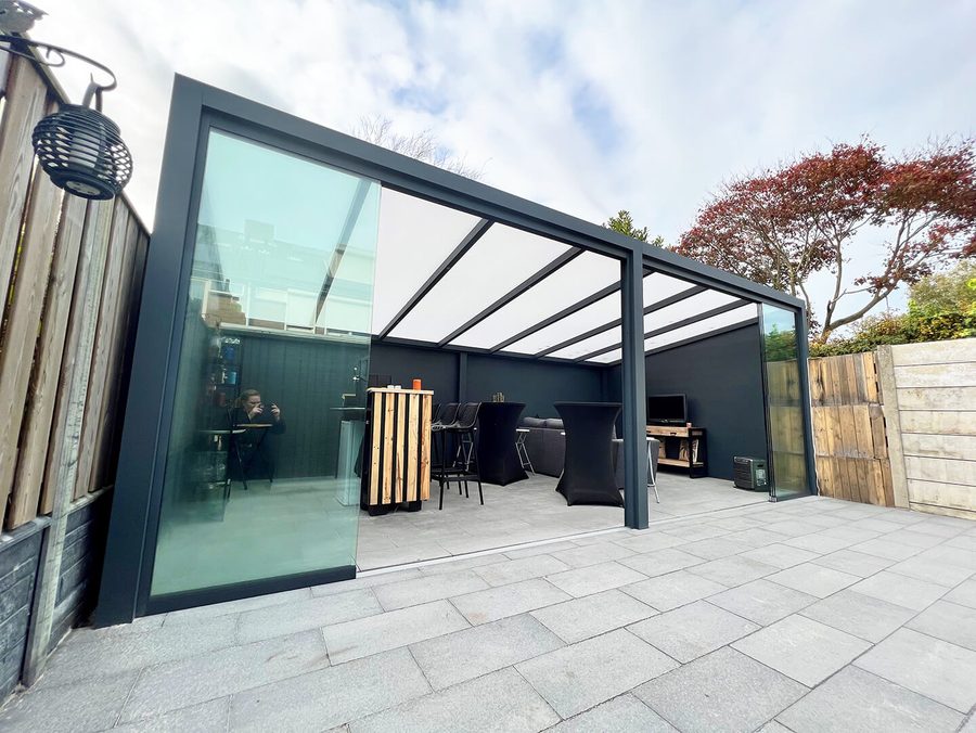 Aluminium veranda in Geldrop